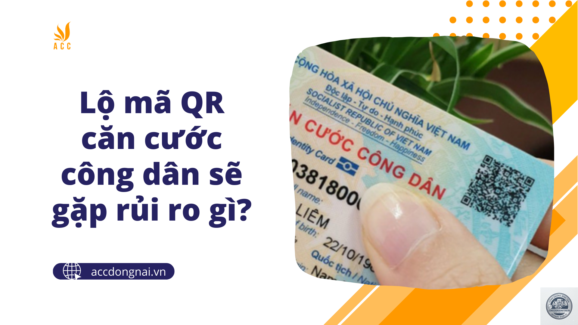 căn cước công dân bị mất mã qr - Hình 3