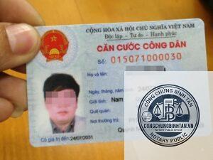 căn cước công dân bị thu giữ phải làm sao