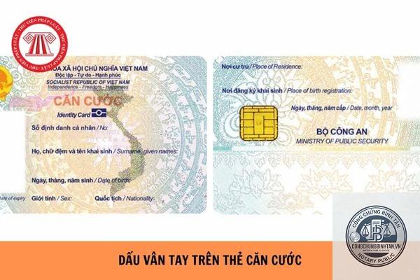 căn cước công dân cần lấy vân tay không - Hình 5