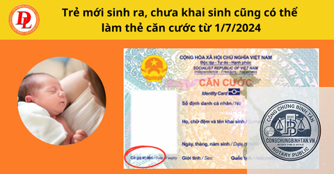 căn cước c&ocirc;ng d&acirc;n cho trẻ sơ sinh - H&igrave;nh 2