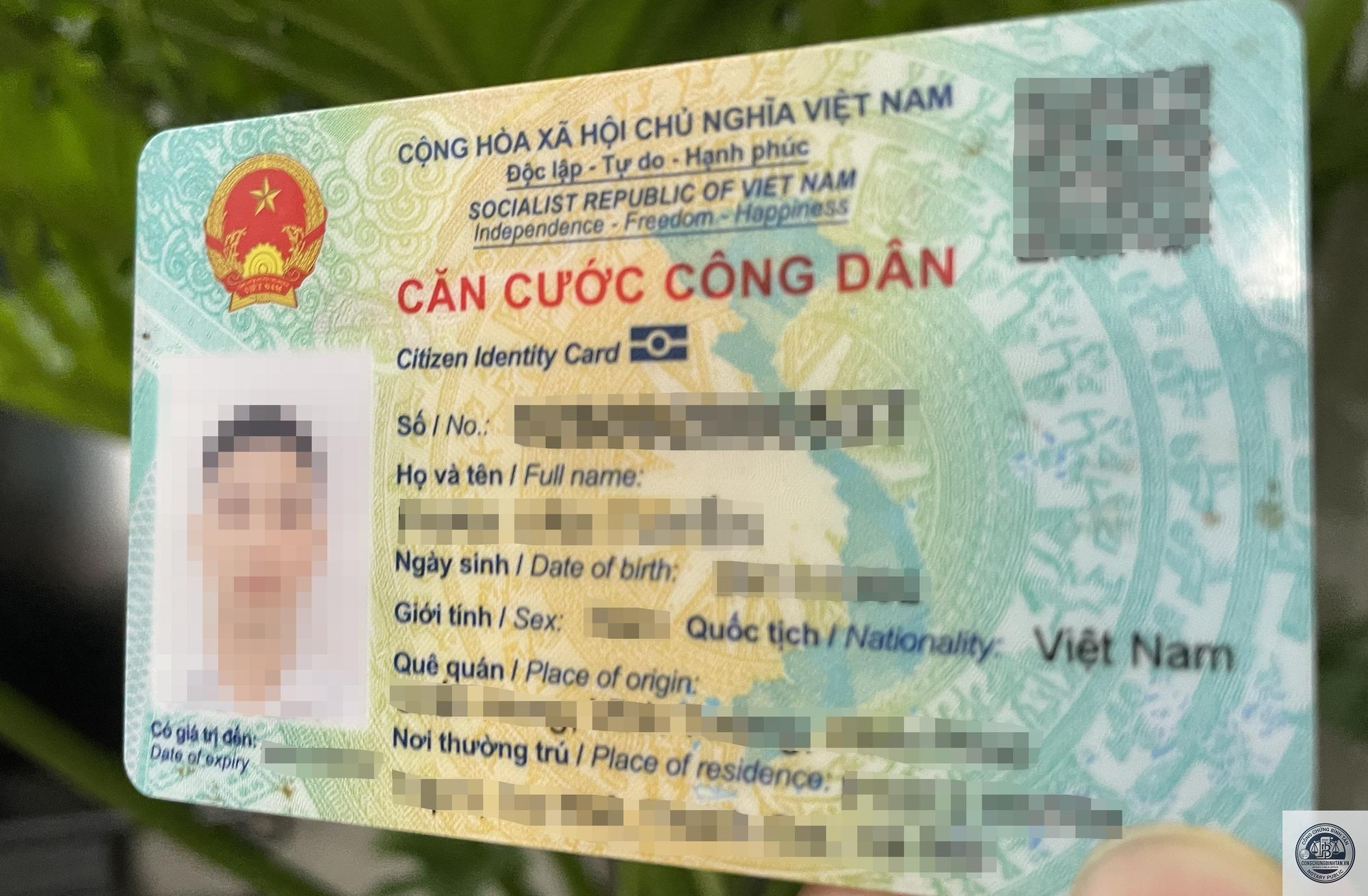 căn cước c&ocirc;ng d&acirc;n cho trẻ sơ sinh - H&igrave;nh 3