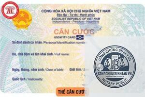 căn cước công dân cho trẻ sơ sinh