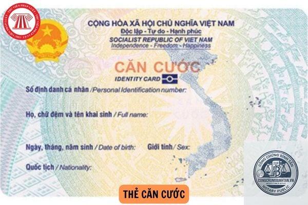 căn cước công dân cho trẻ sơ sinh