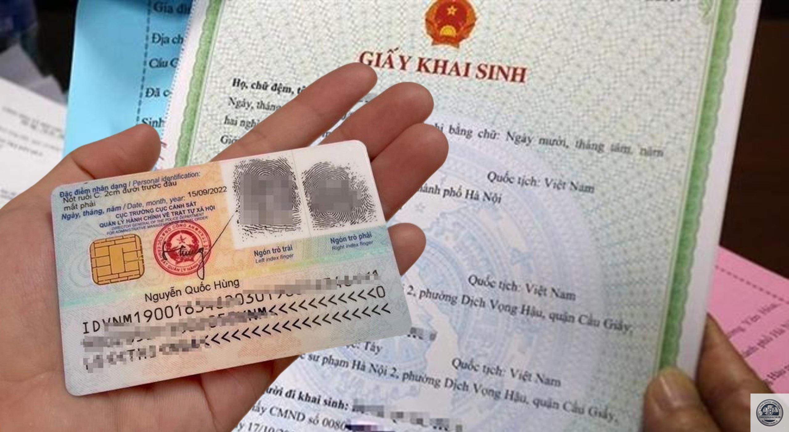 căn cước công dân có cần giấy khai sinh không - Hình 2