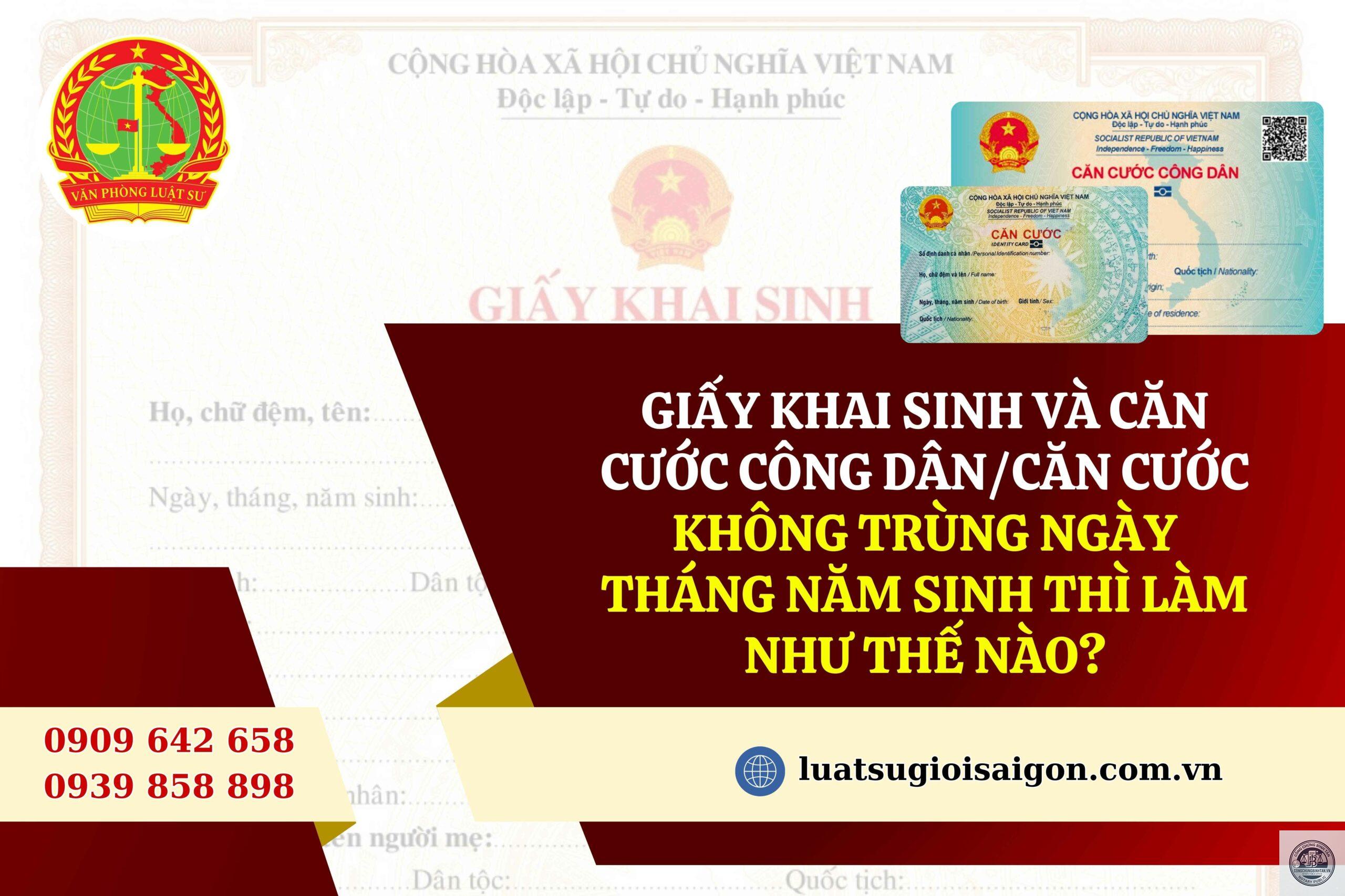 căn cước công dân có cần giấy khai sinh không - Hình 5