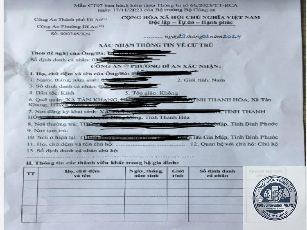 căn cước c&ocirc;ng d&acirc;n c&oacute; cần giấy x&aacute;c nhận cư tr&uacute; kh&ocirc;ng - H&igrave;nh 5