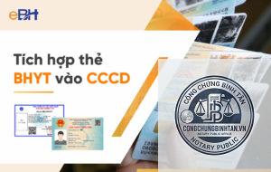 căn cước công dân có tích hợp bảo hiểm y tế không