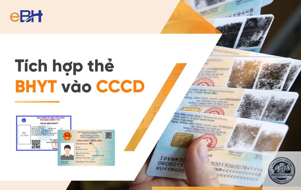 căn cước công dân có tích hợp bảo hiểm y tế không