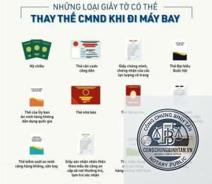 căn cước công dân dùng để đi máy bay được không