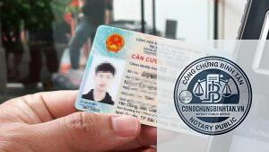 căn cước công dân dùng để vay ngân hàng được không