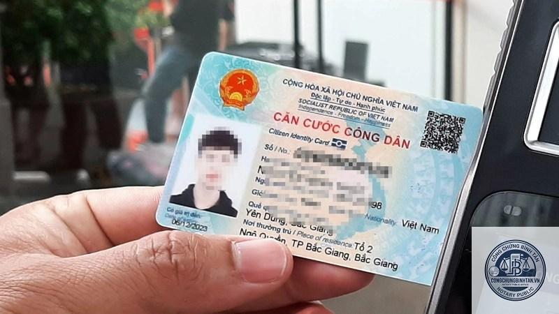 căn cước công dân dùng để vay ngân hàng được không - Hình 1