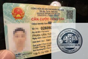 căn cước công dân làm tại nơi thường trú