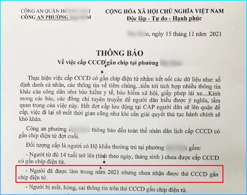căn cước công dân làm trong ngày được không - Hình 1