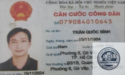căn cước công dân sai ảnh - Hình 2