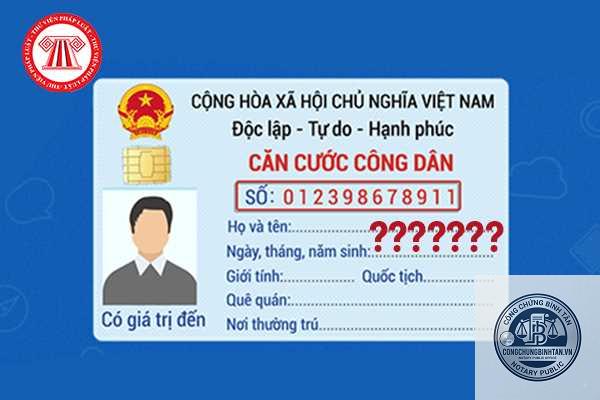 căn cước c&ocirc;ng d&acirc;n sai ng&agrave;y sinh - H&igrave;nh 2