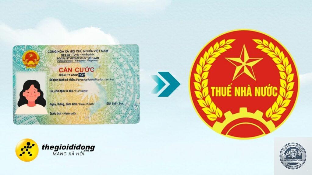 căn cước công dân tích hợp mã số thuế