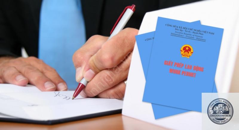 cấp giấy phép lao động