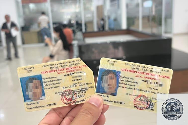 cấp lại bằng lái xe - Hình 5