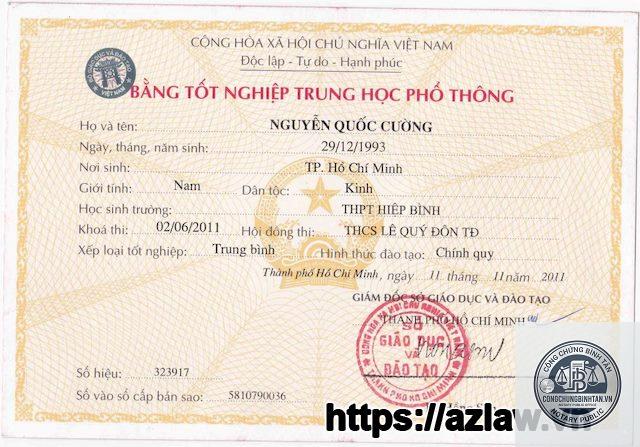 cấp lại bằng tốt nghiệp - H&igrave;nh 4