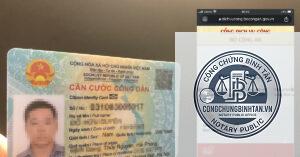 cấp lại căn cước công dân online