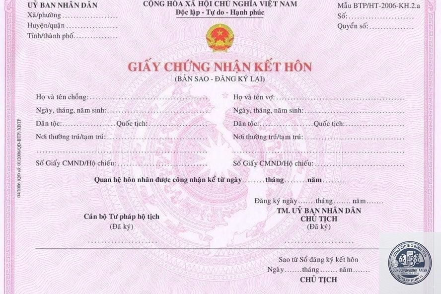 cấp lại giấy đăng k&yacute; kết h&ocirc;n - H&igrave;nh 2