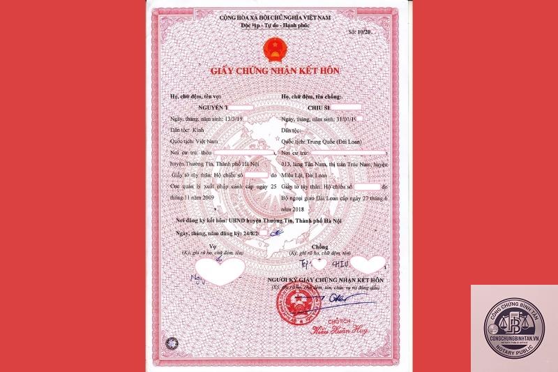 cấp lại giấy kết hôn - Hình 4