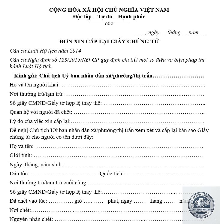 cấp lại giấy tờ c&aacute; nh&acirc;n - H&igrave;nh 4