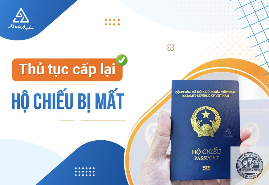cấp lại hộ chiếu bị mất