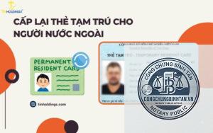 cấp lại thẻ tạm trú