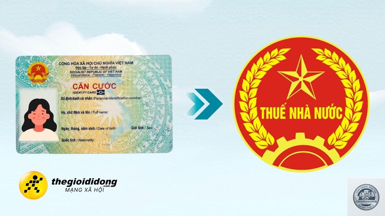 cập nhật căn cước cho m&atilde; số thuế - H&igrave;nh 2