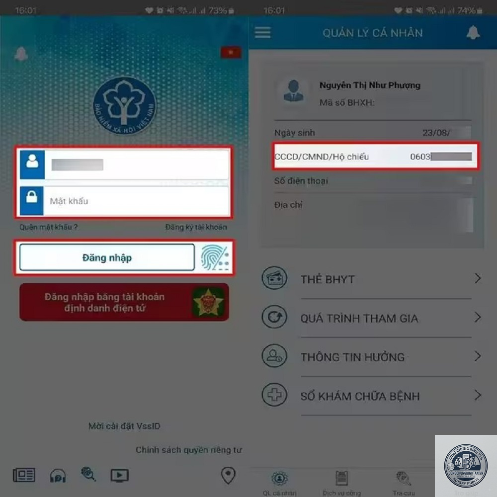 cập nhật căn cước tr&ecirc;n bảo hiểm x&atilde; hội - H&igrave;nh 3