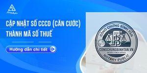 cập nhật định danh cá nhân