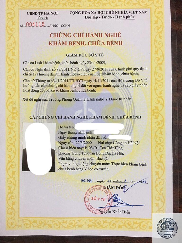 chứng chỉ h&agrave;nh nghề - H&igrave;nh 4