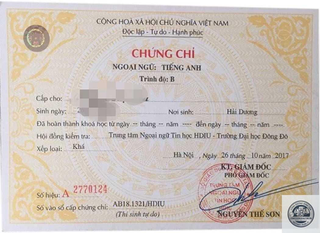 chứng chỉ ngoại ngữ - H&igrave;nh 3
