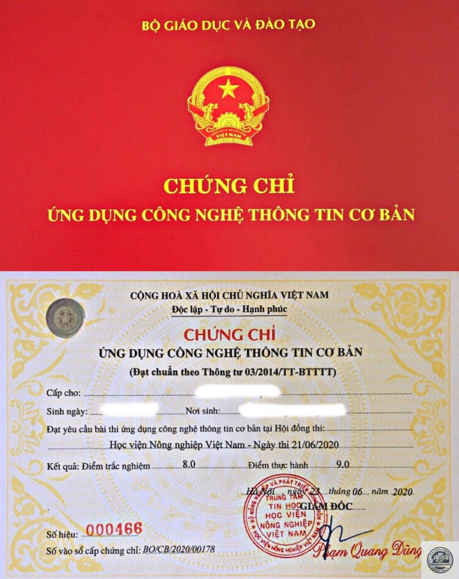 chứng chỉ tin học - H&igrave;nh 2