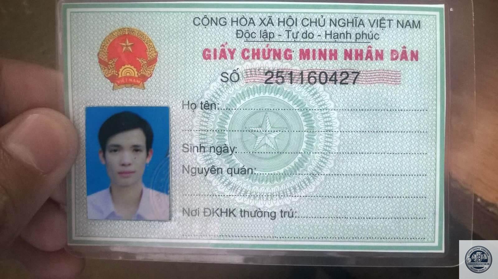 chứng minh nhân dân - Hình 4