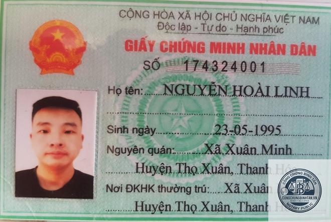 chứng minh nhân dân - Hình 5
