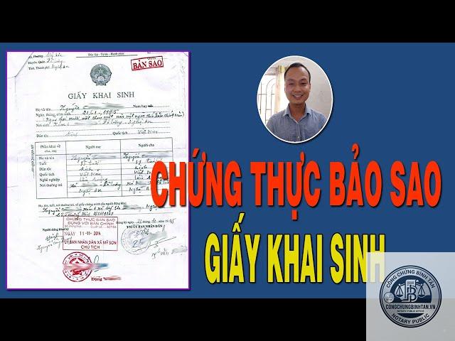 chứng thực bản sao giấy khai sinh - H&igrave;nh 3