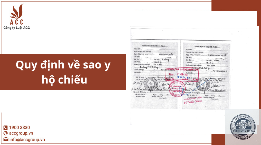 chứng thực bản sao hộ chiếu - Hình 3