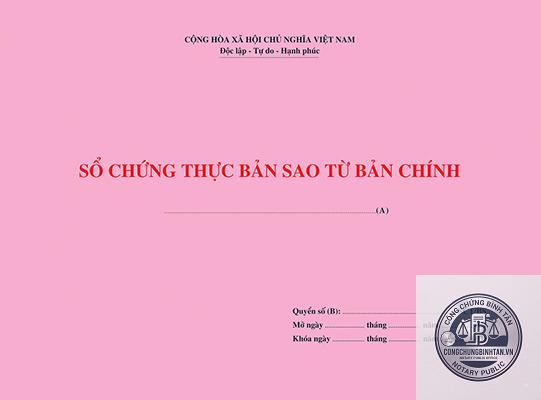 chứng thực bản sao từ bản chính - Hình 3