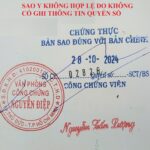 Hướng Dẫn Chi Tiết Thủ Tục Chứng Thực Bản Sao Từ Bản Chính Tại Quận Mới Nhất chứng thực bản sao từ bản chính tại quận