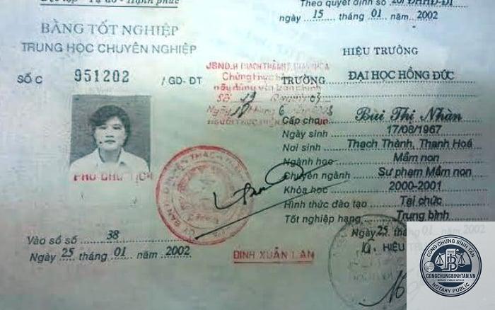chứng thực bằng tốt nghiệp - H&igrave;nh 4