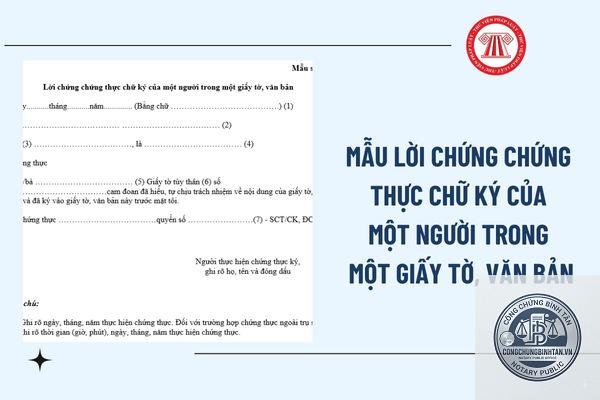 chứng thực chữ ký cá nhân - Hình 5