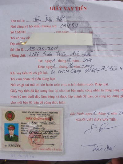 chứng thực chữ ký trên giấy vay tiền - Hình 4