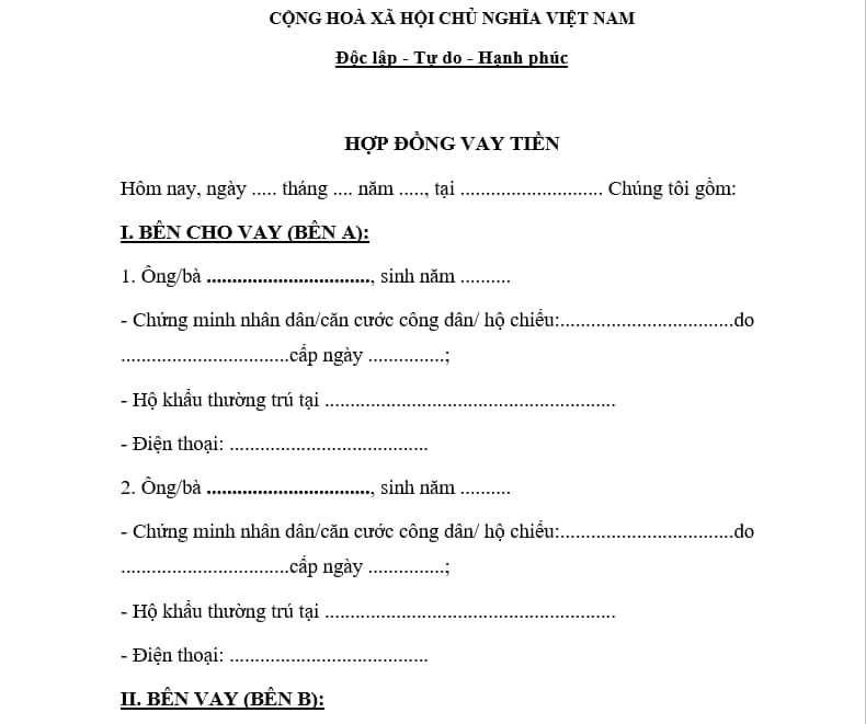 chứng thực chữ ký trên giấy vay tiền - Hình 5