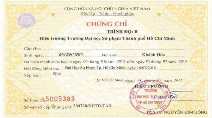 chứng thực chứng chỉ ngoại ngữ - H&igrave;nh 2