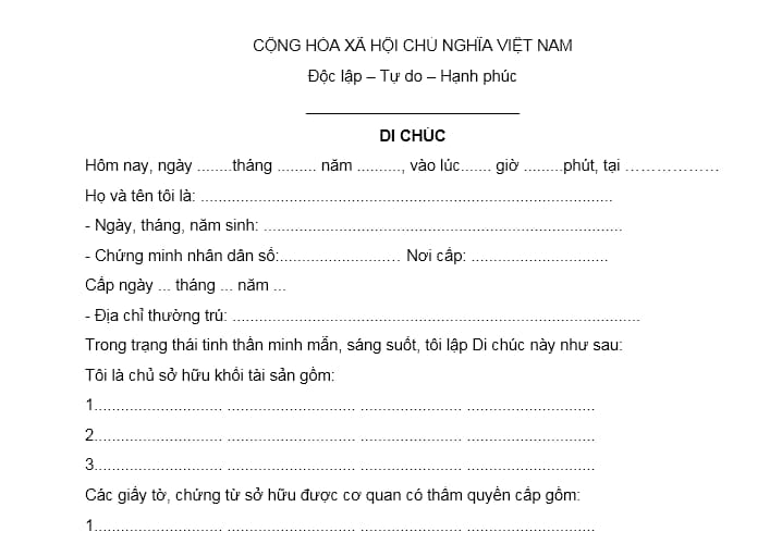 chứng thực di chúc hợp pháp - Hình 3