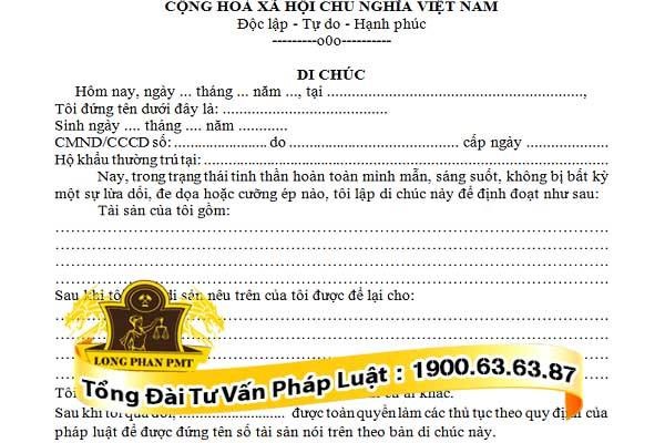 chứng thực di chúc hợp pháp - Hình 5