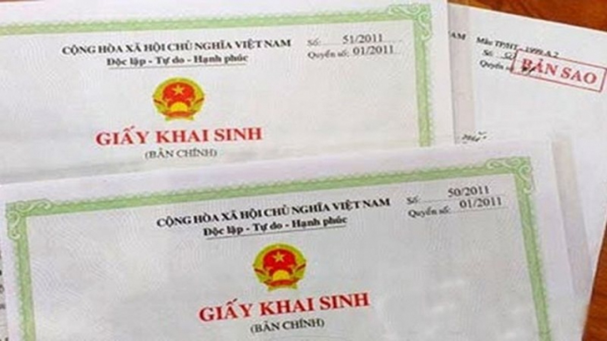 chứng thực giấy khai sinh - Hình 4