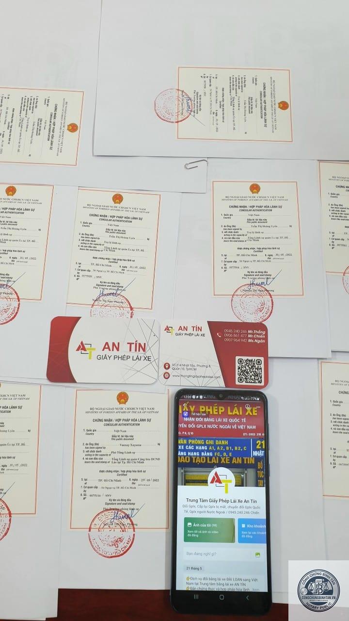 chứng thực giấy ph&eacute;p l&aacute;i xe - H&igrave;nh 2